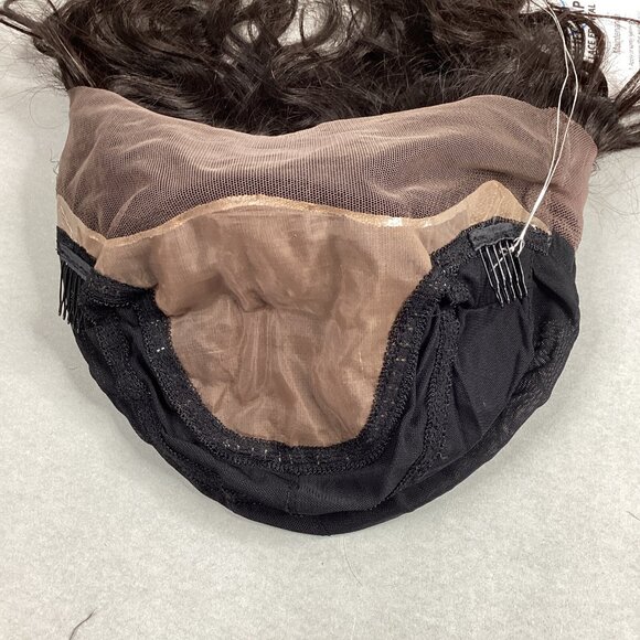 Body Wave 12” #Natural Black 100% Human Hair 360° Full Cap Lace Frontal - Picture 7 of 11